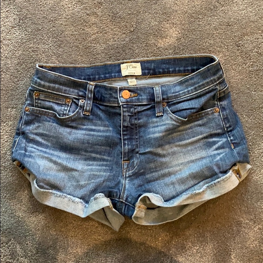 J. Crew Jean Shorts Lightly Worn!!